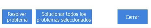 Solucionar problemas registro