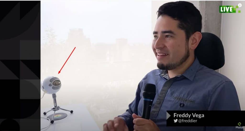 microfono freddy vega