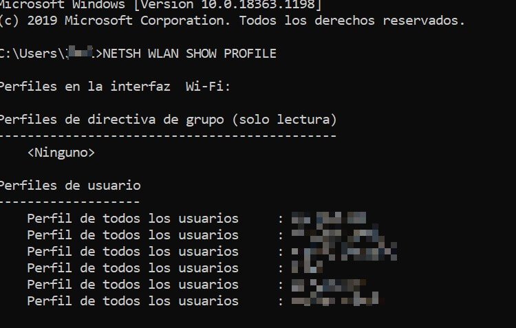 lista de redes