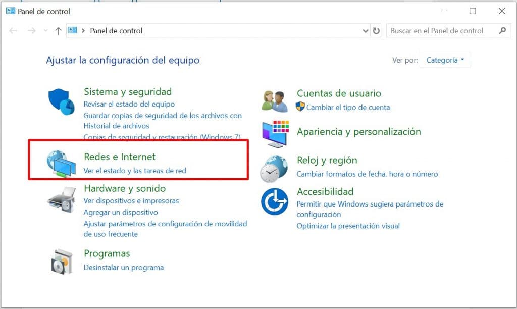 redes e internet