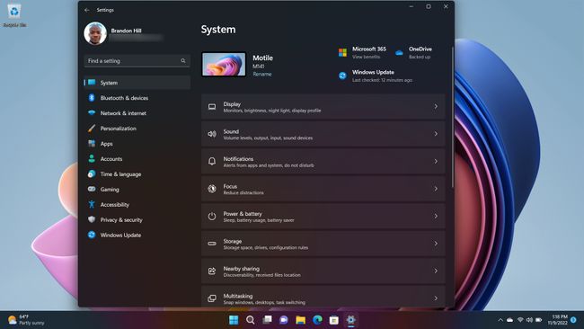 Sistema de windows