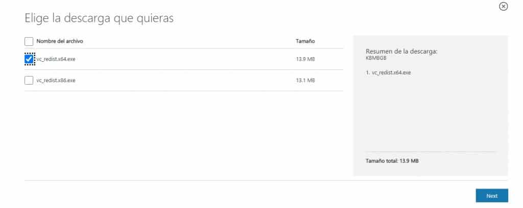 descargar vc_redist