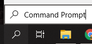 command prompt
