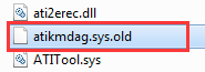 How to rename the files that cause blue screen error