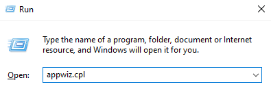 appwiz.cpl