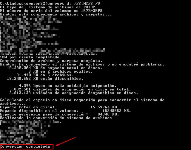 convert en CMD