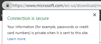 secure connection