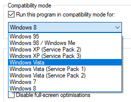 check compatibility mode