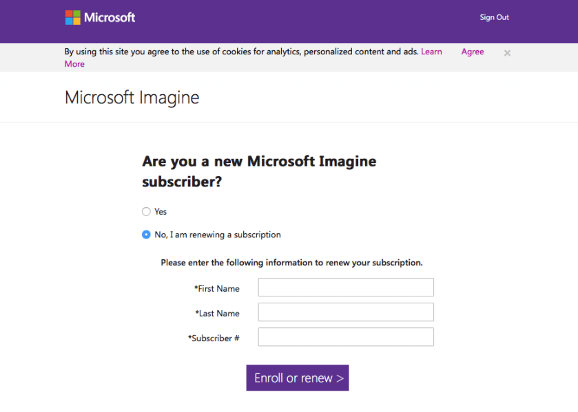 microsoft imagine