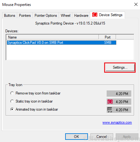  Mouse Propiedades 