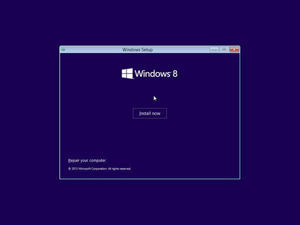 install now