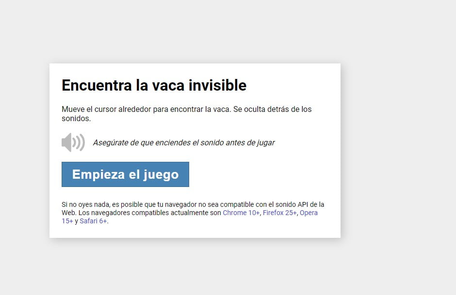 encuentra la vaca invisible