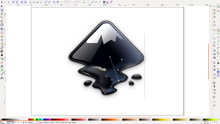 Software de grabado láser gratuito Inkscape