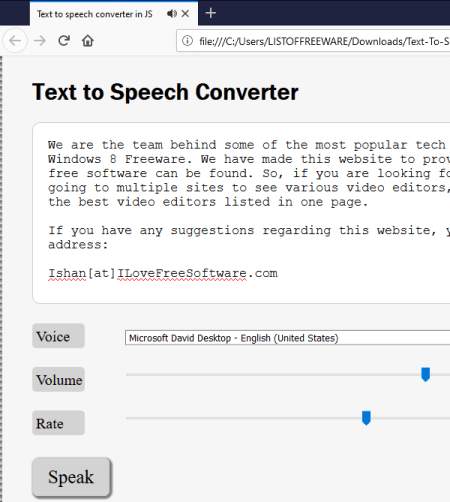Text-To-Speech-Converter (by KshitizzB)