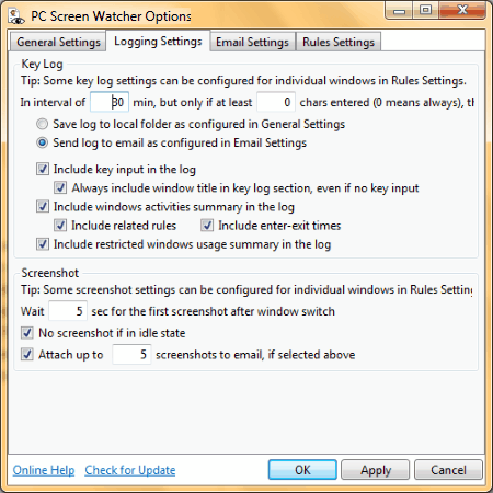 PC Screen Watcher
