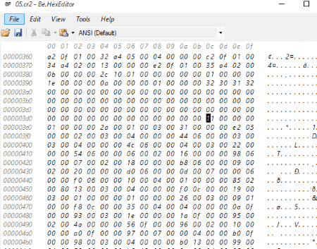 Be.HexEditor