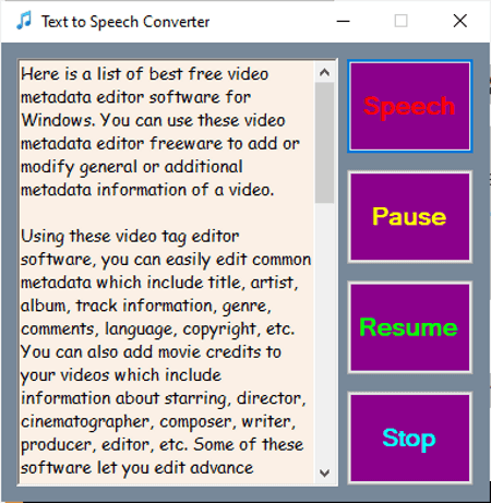 TextToSpeechConverter