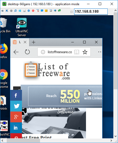 UltraVNC, VNC Viewer para descargar gratis 